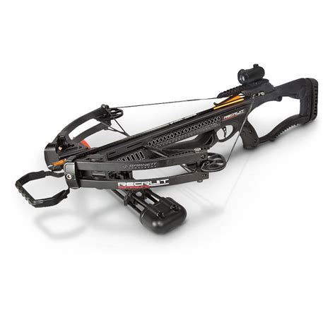 Barnett recruit crossbow - Barnett Recruit XP Crossbow. £379.99. £316.66 (ex. VAT) Barnett Recurve Crossbow. £279.99. £233.33 (ex. VAT) There are reasons why Barnett crossbows have sold over one million crossbows to date. From their inception, over a half century ago, every Barnett crossbow has been built to be better and better. Innovations on top of innovation ...